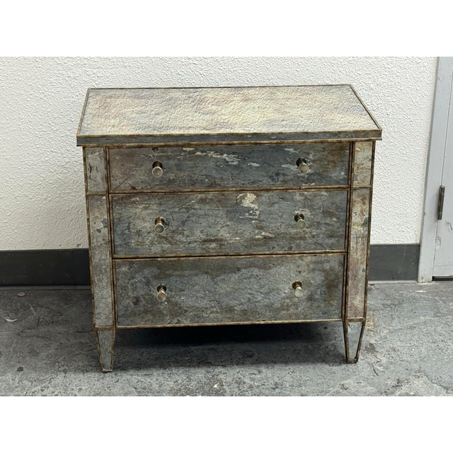 Design Plus Gallery presents the Mirrored Chest from Century Furniture. This three-drawer chest (Model SF5090) has...