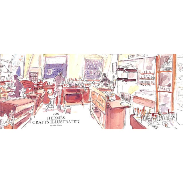 DUMAS, Alice [illustrated by] [59] pp. Editions Hermes Paris 1995 6" x 8 1/2" Delightful illustrative pamphlet featuring...