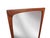 Mid-Century Modern Vintage Danish Teak Mirror in the style of Aksel Kjersgaard, 1960s For Sale - Image 3 of 4