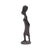 Carved Kenyan Ebony Village Figures, Set of Six, 1950-70 For Sale In Chicago - Image 6 of 15