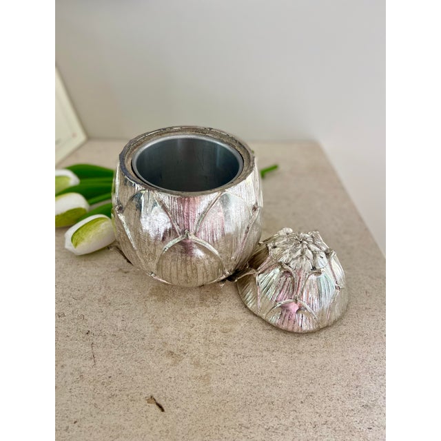 Artichoke Ice Bucket by Mauro Manetti for Fonderia d'Arte, 1970s For Sale - Image 6 of 10