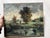 French Artist, Pond and Countryside, 1890s, Oil Painting on Canvas For Sale - Image 3 of 3