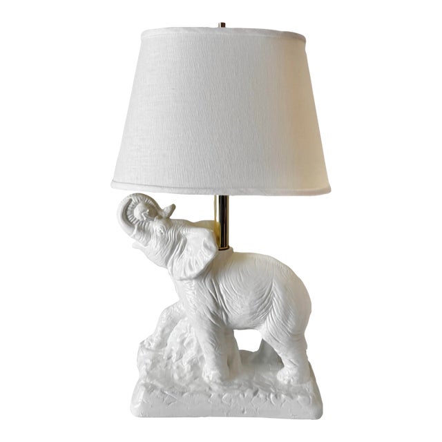 1980s Elephant Table Lamp For Sale