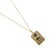 Metal Egyptian All In Your Hands Sun Gold Necklace For Sale - Image 7 of 8