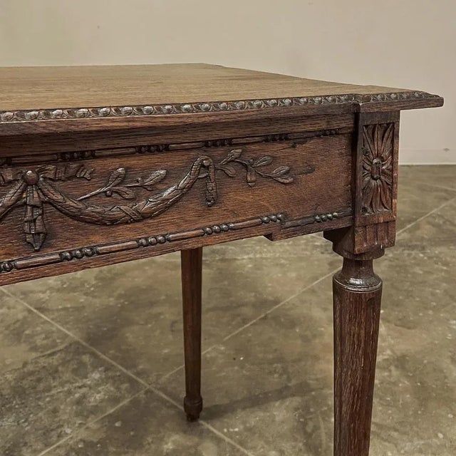 19th Century French Louis XVI End Table For Sale - Image 10 of 13