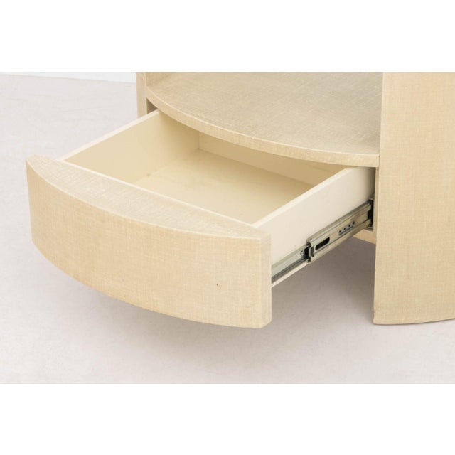 Wood Jay Spectre Style Modern Bedside Tables, Pair For Sale - Image 7 of 9
