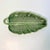 1990s 1990s Vintage Boho Chic Portuguese Bordallo Pinheiro Trompe L’Oeil Banana Leaf Serving Dish For Sale - Image 5 of 16
