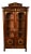 Antique French Empire Mahogany Ormolu Bookcase Bibliotheque Display Cabinet 1810 For Sale