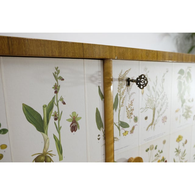 Modern Swedish Cabinet Nordens Floraby C.A.M Lindman in the style of Josef Frank, 1940s For Sale - Image 10 of 11