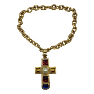 Massive Chanel Cross Designed By Victoire De Castellane For Sale