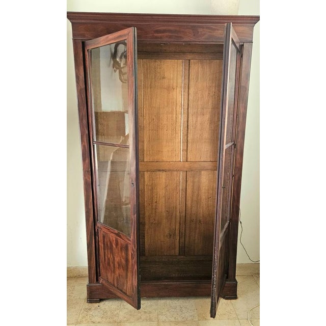 Small Mahogany Showcase, 19th Century For Sale - Image 4 of 5