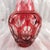 Contemporary Beyer Pink Cut to Clear Vase For Sale - Image 3 of 4