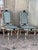 Beige Pair of Early 20th Century Handpainted French Napoleon III Style Painted Side Chairs With New Velvet Upholstery For Sale - Image 8 of 11