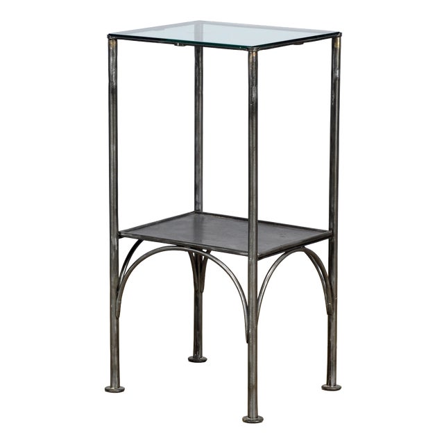 Iron Bedside Table, 1910s For Sale