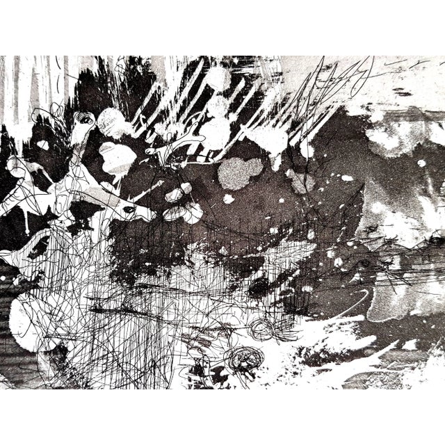 Jean Jansem - Original Etching Title: Loneliness Dimensions: 40 x 30 cm Edition of 175 Paper: vélin de Rives 1974 Jean...