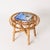 Franco Albini Italian Side Table in Rattan and Bamboo from Franco Albini, 1960s For Sale - Image 4 of 11
