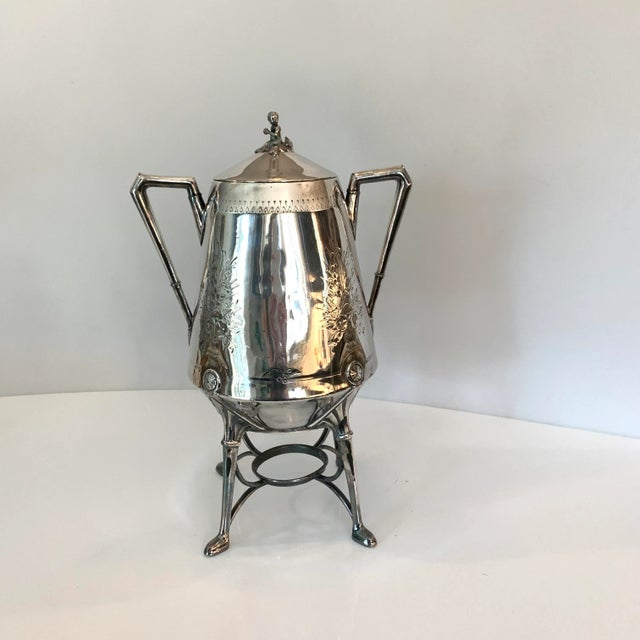 Late 19th Century 19th Century Reed and Barton Coffee Dispenser For Sale - Image 5 of 13