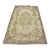 1950s Ethnic Small Oushak Wool Carpet For Sale