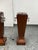 Traditional Regency Style Lighted Mahogany Display Pedestals, Pair For Sale - Image 3 of 12