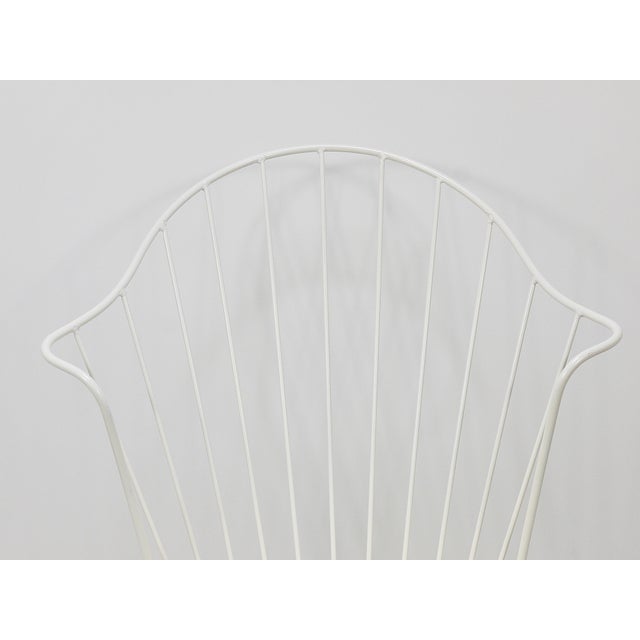 Gold Mid-Century Wire Chair by Karl Fostel, 1950s For Sale - Image 8 of 18