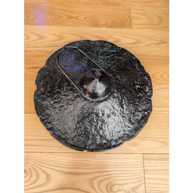 Vintage Cast Iron Pagoda Candle Lantern With Bird Motif For Sale In Buffalo - Image 6 of 10