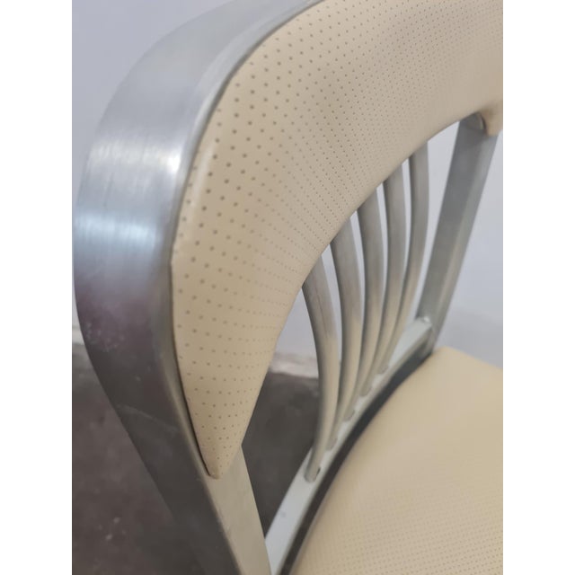 Metal Aluminium Chair by Shaw Walker, USA, 1950s For Sale - Image 7 of 9