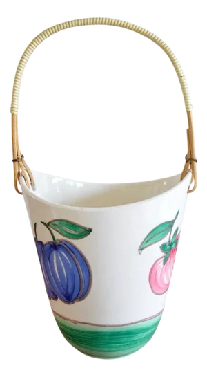 Ceramic Fruit Basket from Schramberg Keramik, 1960s