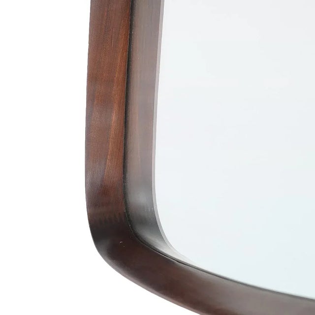 Vintage Mirror with Teak Frame, 1960s For Sale - Image 12 of 15