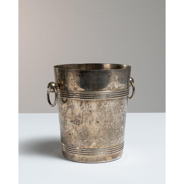 20th Century French Silver-Plated Champagne Bucket For Sale - Image 9 of 15