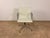 Vitra EA 117 Aluminium Desk Chair in White Leather and Chrome by Charles and Ray Eames for Vitra For Sale - Image 4 of 12