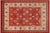 Shabby Chic Red/Ivory Wool Rug - 8'2'' X 10'3'' For Sale - Image 9 of 10
