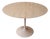 Round Table Tulip Marble Calacatta by Eero Saarinen for Knoll Inc, 1960s For Sale