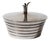 Vintage Silver Plated Lidded Bowl, 1950s For Sale