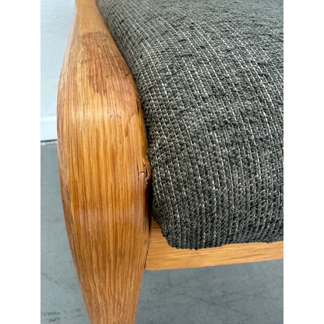 Charcoal Vintage Thonet Bentwood Arm Chair For Sale - Image 8 of 10