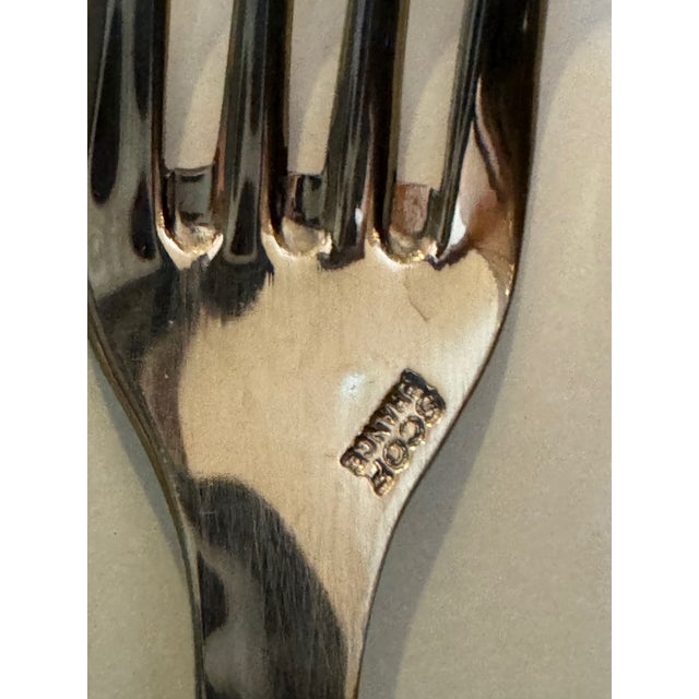Boho Chic 1980s Scof Rare Vintage Bamboo Flatware - 50 Pieces For Sale - Image 3 of 3