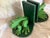 Arts & Crafts Pair of Handmade Wooden Frog Bookends For Sale - Image 3 of 11
