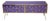 Purple Sideboard with Murano Glass from Justfurnituress SRL For Sale