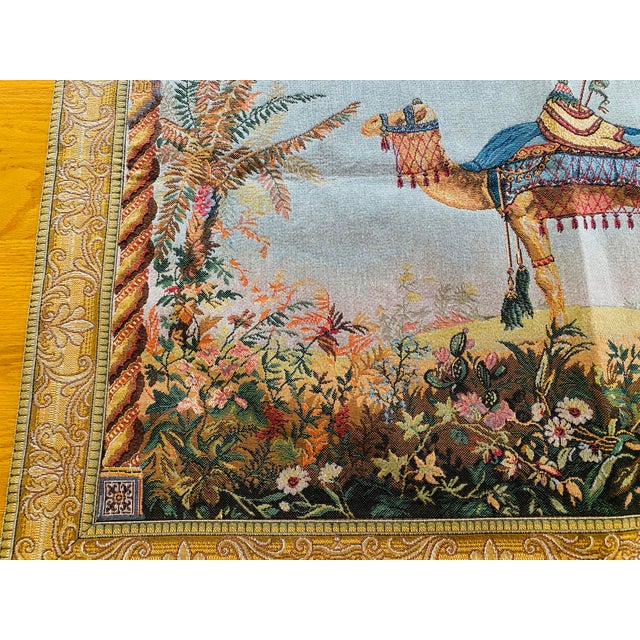 Jean-Baptiste Huet the Camel French Wall Tapestry 35 X 45 Inches For Sale - Image 15 of 15
