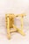 Vintage Rustic Stool in Elm For Sale - Image 4 of 5