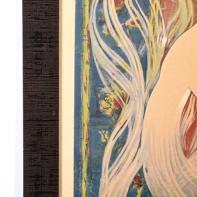 Art Nouveau Cigarettes Saphir Advertisement Poster For Sale - Image 12 of 13