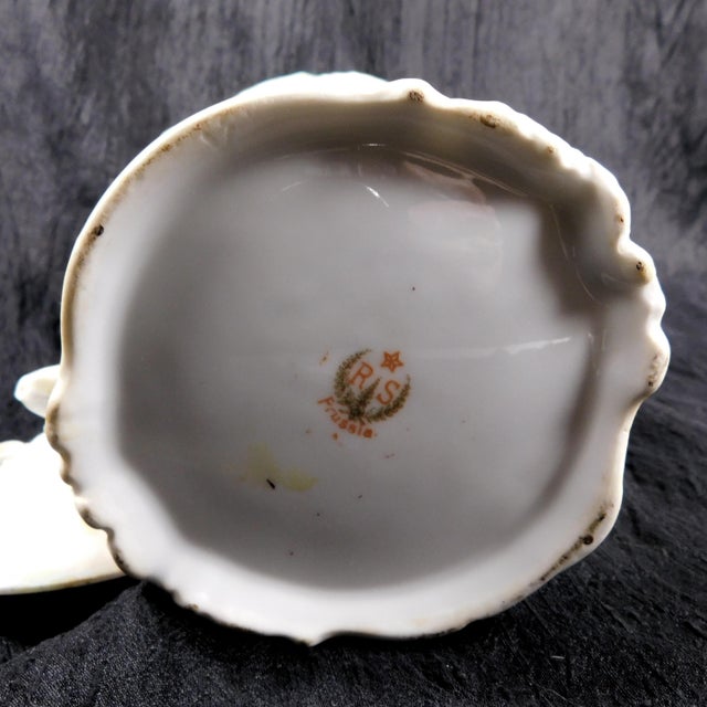 Late 18th Century Reinhold Schlegelmilch Rs Prussia Chocolate Pot With Repaired Lid For Sale - Image 12 of 14