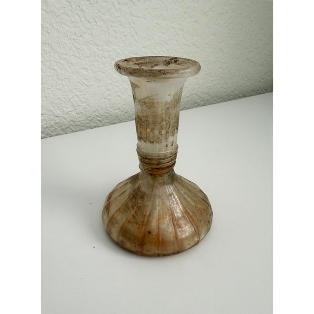 Mid-Century Modern Reproduction Roman Sprinkler Flask Bottle Vase For Sale - Image 3 of 6