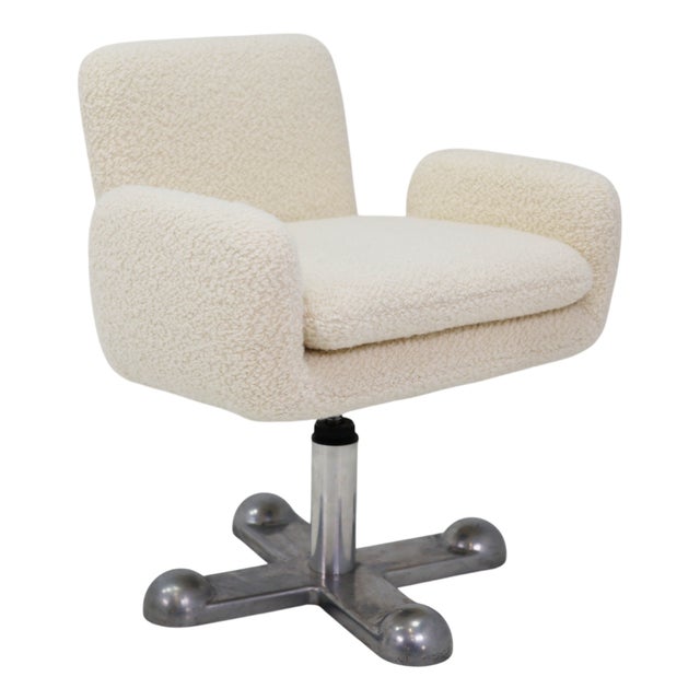 Planula Swivel Desk Chair by Ettore Sottsass and Perry King for Planula Di Aliana, Italy, 1972 For Sale