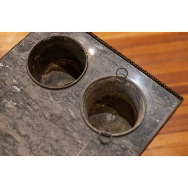 Late 20th Century French Directoire Style Wine Chiller Table For Sale In New York - Image 6 of 6