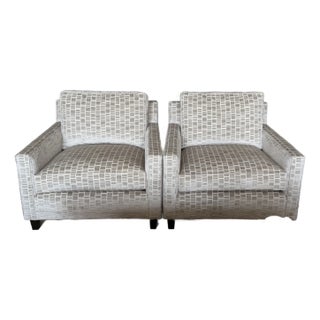 Brand New Pair of Century Furniture Armchairs For Sale
