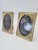 Gold Vintage Brass Picture Frames, 1940s, Set of 2 For Sale - Image 8 of 12