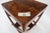 Brown Flame Carved Mahogany Regency Style Lamp Side Table Stand Clean! For Sale - Image 8 of 13