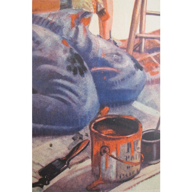 Art Deco 1925 The Household Magazine Original Vintage Cover, August Fiction Feature Edition For Sale - Image 3 of 6