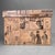 Japanese Tea Chest with Newspaper Covering, 1960s For Sale - Image 9 of 11