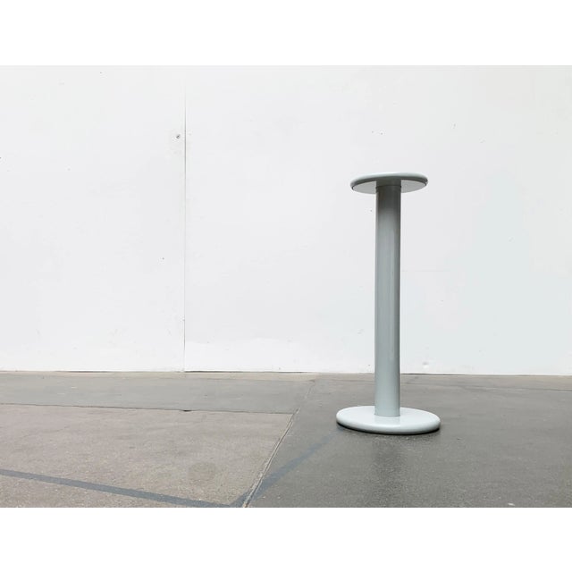 Space Age Metal Plant Stand or Side Table For Sale - Image 3 of 18